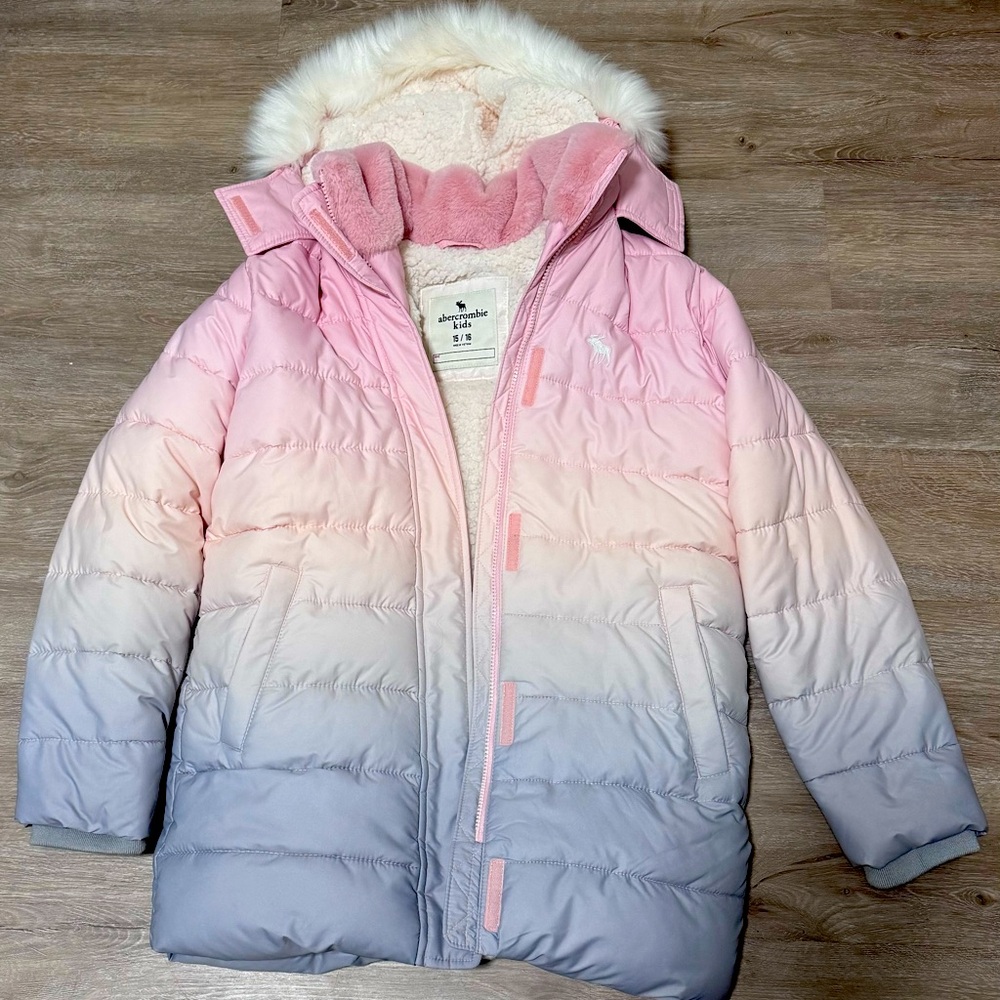 Abercrombie water-resistant, puffer jacket
